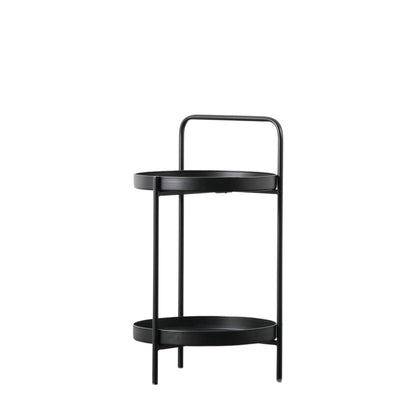 Amos Sennen Side Table Black