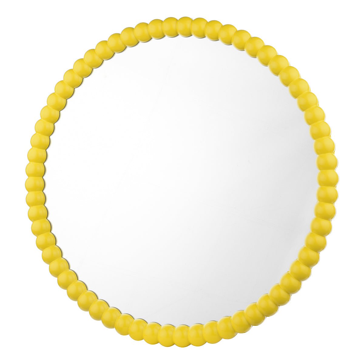 Dar Ruan Round Mirror Yellow 70cm