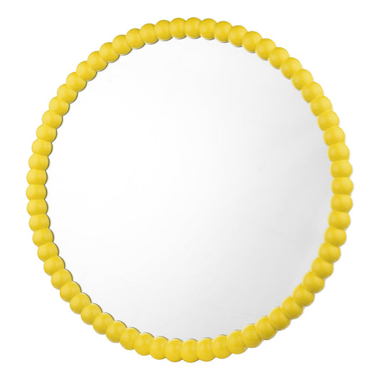 Dar Ruan Round Mirror Yellow 70cm