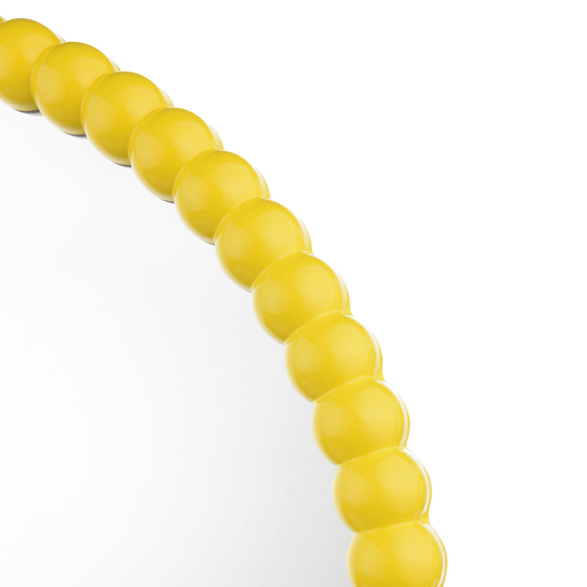 Dar Ruan Round Mirror Yellow 70cm